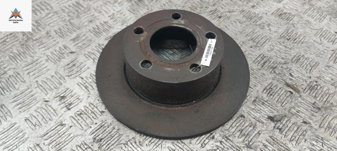 диск тормозной задний Audi A6 4B/C5 1998, 1.9 л., дизель, МКПП, чёрный, седан - фото №1