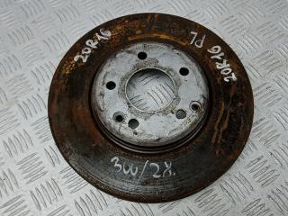 диск тормозной передний Mercedes-Benz CLK-Класс W208/A208 [рестайлинг] 2000, 3.2 л., 320, бензин, АКПП, купе