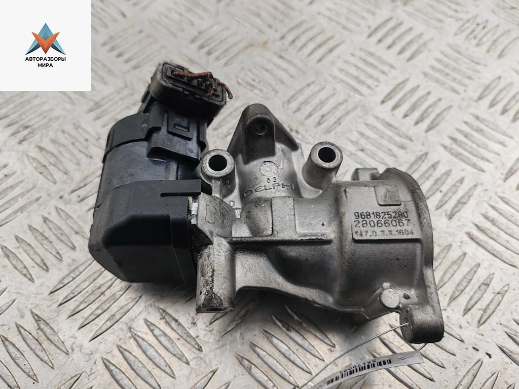 клапан EGR Peugeot Expert 2 поколение 2011, 2.0 л., дизель, МКПП, белый, фургон, 9681825280 - фото №1