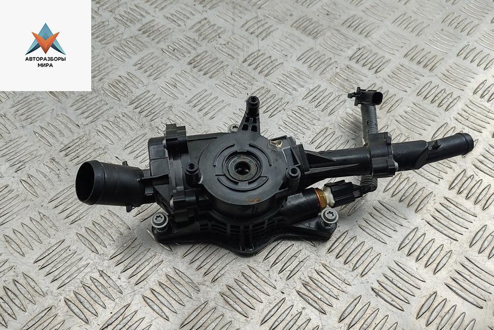 корпус термостата Mazda 3 BP 2019, 2.0 л., гибрид, МКПП, чёрный, хетчбэк 5 дв., F-622666-04 - фото №1