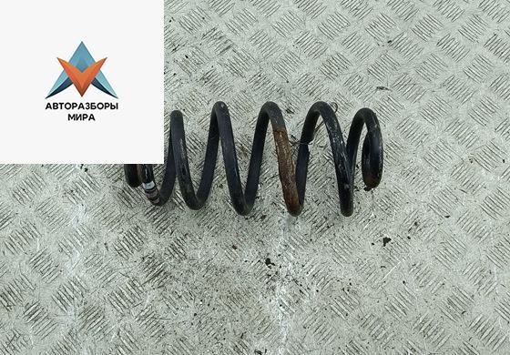 пружина задняя Audi A4 B6 2001, 1.8 л., Ti, бензин, МКПП, чёрный, седан - фото №1
