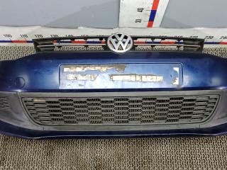 бампер передний Volkswagen Polo 5 поколение 2010, 1.6 л., дизель, МКПП, хетчбэк 5 дв.