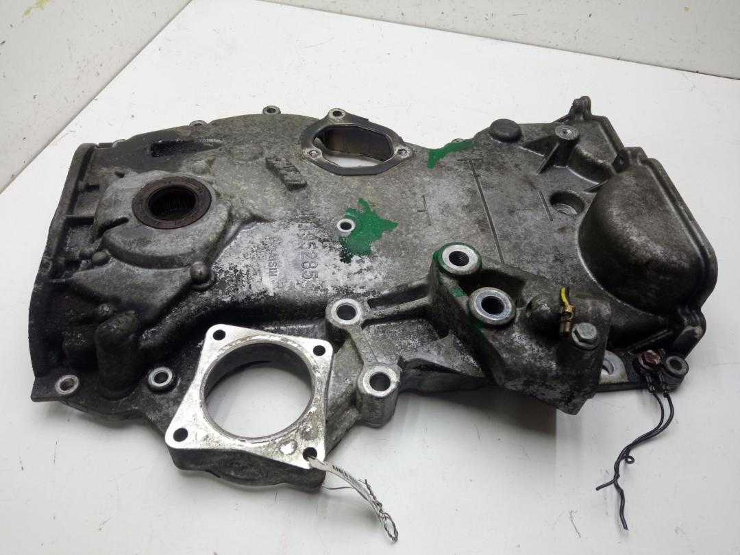 крышка двигателя передняя Mitsubishi Colt 6 поколение (Z20/Z30) 2005, 1.1 л., бензин, МКПП, жёлтый, хетчбэк 3 дв., MN195285 - фото №1