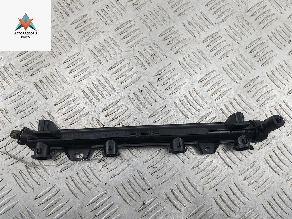 топливная рампа Volkswagen Golf 5 поколение 2005, 1.4 л., бензин, МКПП, синий, хетчбэк 5 дв., 036133320 - фото №1