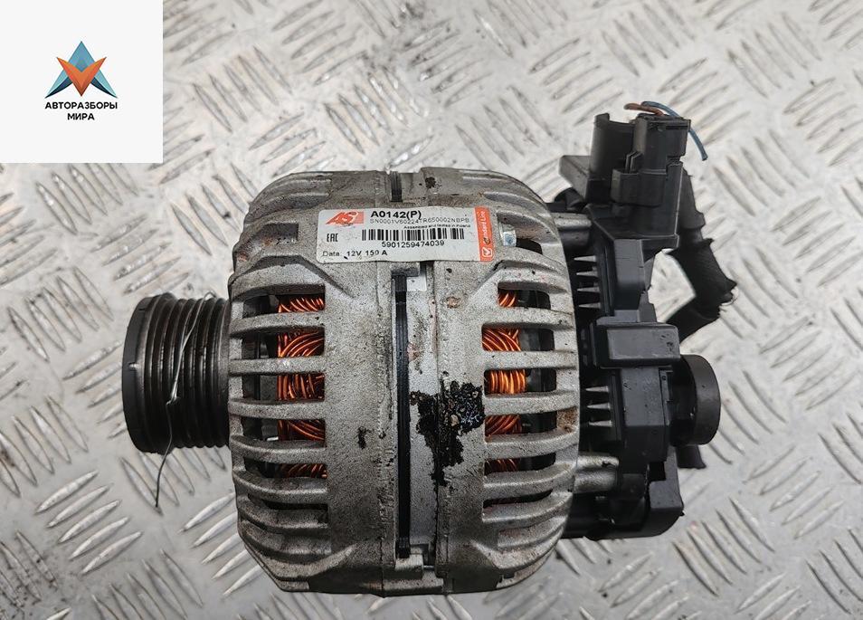 генератор Fiat Scudo 2 поколение 2007, 2.0 л., дизель, МКПП, серый, минивэн - фото №1