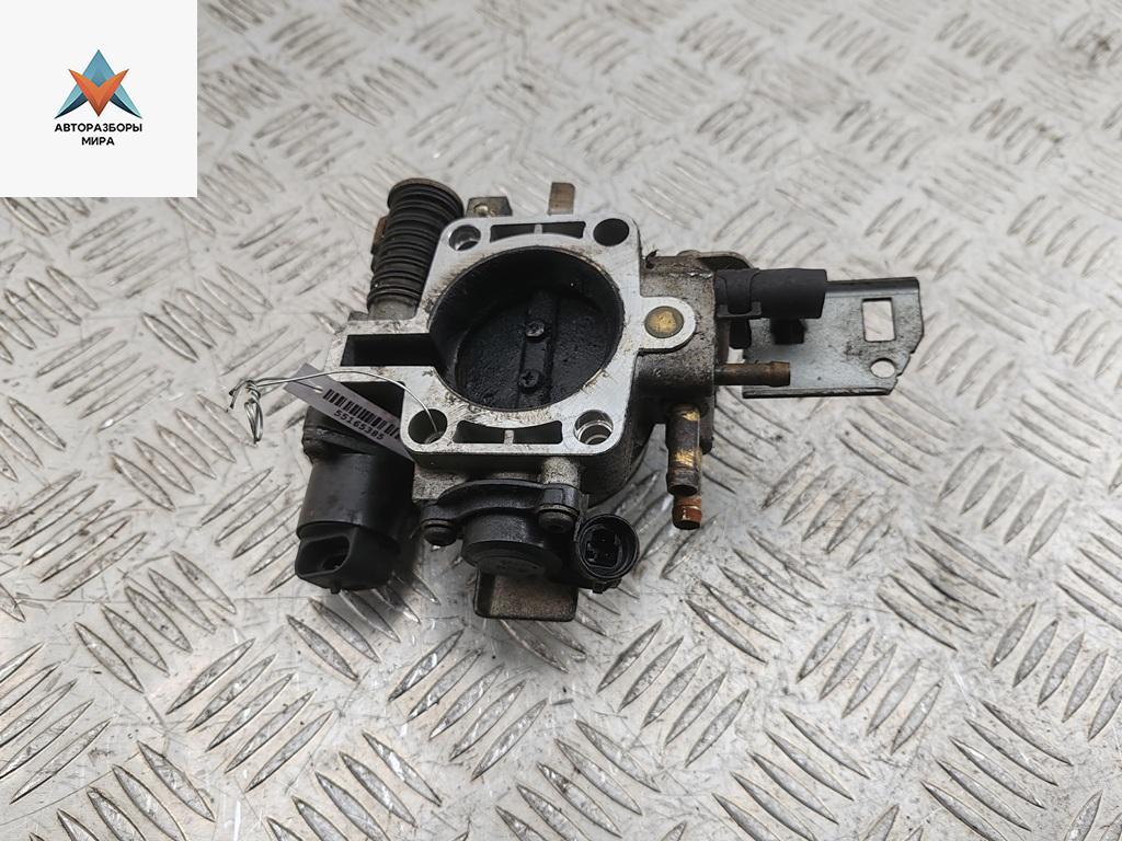 заслонка дроссельная Opel Astra G 2000, 1.6 л., бензин, МКПП, чёрный, хетчбэк 3 дв., 90529710 - фото №1