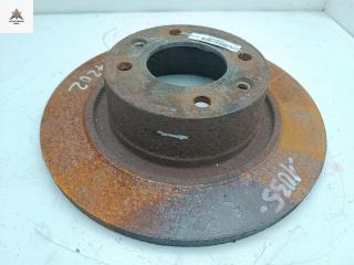 диск тормозной задний Citroen C5 1 поколение [рестайлинг] 2005, 2.0 л., дизель, МКПП, чёрный, хетчбэк 5 дв.