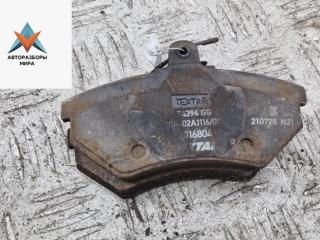 Колодки тормозные передние Volkswagen Passat B4 1996, 1.8 л., бензин, МКПП, красный, универсал