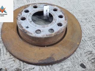 диск тормозной задний Volkswagen Caddy 3 поколение 2006, 1.9 л., дизель, МКПП, жёлтый, фургон