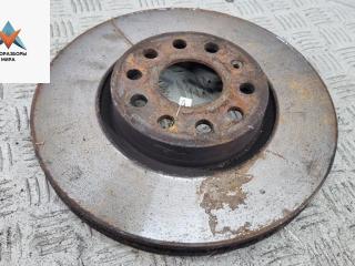 диск тормозной передний Volkswagen Passat B6 2007, 2.0 л., дизель, МКПП, синий, универсал