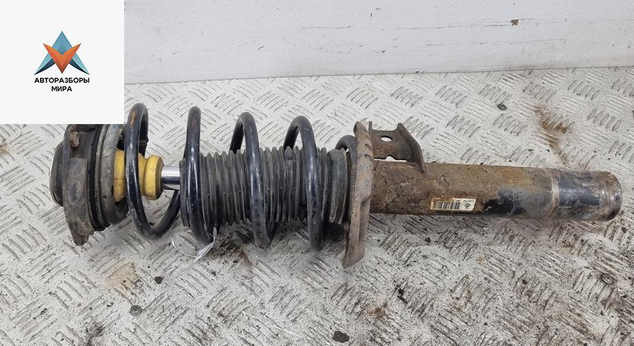 стойка передняя Volkswagen Passat B6 2007, 2.0 л., дизель, МКПП, синий, универсал - фото №1