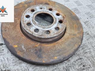 диск тормозной передний Skoda Octavia mk2 (A5 1Z) 2004, 2.0 л., дизель, МКПП, серый, хетчбэк 5 дв.