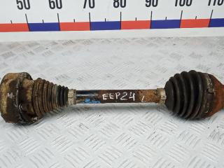 полуось передняя левая (приводной вал, ШРУС) Volkswagen Polo 5 поколение 2010, 1.6 л., дизель, МКПП, хетчбэк 5 дв.