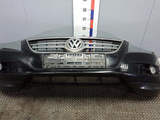 бампер передний Volkswagen Tiguan 1 поколение [рестайлинг] 2011, 2.0 л., дизель, АКПП, внедорожник 5 дв.