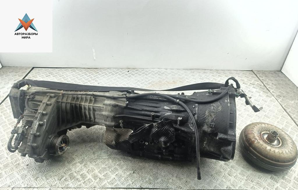 КПП автоматическая (АКПП) Volkswagen Touareg 1 поколение 2003, 2.5 л., дизель, АКПП, чёрный, внедорожник 5 дв., GZH - фото №1