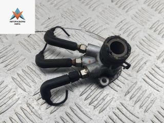 фланец (тройник) системы охлаждения Volkswagen Golf 4 поколение 1999, 1.9 л., дизель, МКПП, белый, универсал, 028121145B