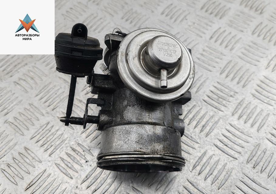 клапан EGR Volkswagen Touareg 1 поколение 2003, 2.5 л., дизель, АКПП, чёрный, внедорожник 5 дв., 070128070C - фото №1