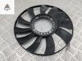 крыльчатка вентилятора (лопасти) Volkswagen Passat B5 1999, 1.9 л., дизель, МКПП, чёрный, универсал, 058121301B - фото №2