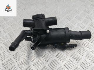 корпус термостата Peugeot 508 1 поколение 2011, 2.0 л., дизель, МКПП, чёрный, универсал, 9656182980