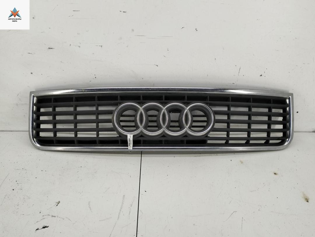 решетка радиатора Audi A4 B6 2002, синий, универсал, 8L0853651F - фото №1