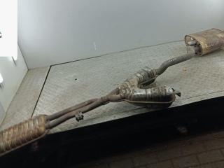 глушитель BMW 5 серия E39 [рестайлинг] 2002, 2.5 л., бензин, МКПП, чёрный, универсал