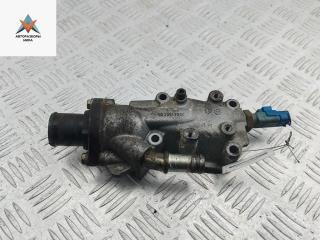 корпус термостата Peugeot 307 1 поколение 2003, 1.6 л., бензин, МКПП, синий, универсал, 9639913980
