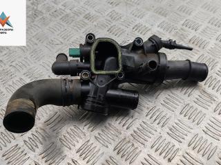 корпус термостата Citroen C5 1 поколение [рестайлинг] 2005, 2.0 л., дизель, МКПП, серый, хетчбэк 5 дв., 9656182980