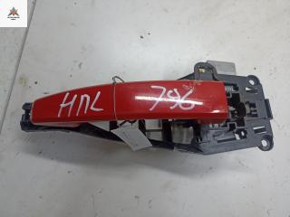 ручка наружная передняя левая Opel Astra H/Family [рестайлинг] 2008, 1.4 л., бензин, МКПП, красный, универсал