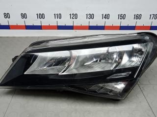 фара левая Skoda Superb 3 поколение 2016, 1.6 л., дизель, МКПП, хетчбэк 5 дв.