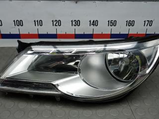 фара левая Volkswagen Tiguan 1 поколение 2010, 2.0 л., дизель, МКПП, внедорожник 5 дв.