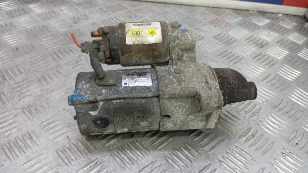 стартер Hyundai Santa Fe 3 поколение (DM) 2012, 2.2 л., дизель, МКПП, внедорожник 5 дв. - фото №1