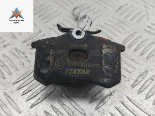 Колодки тормозные задние Skoda Octavia mk1 (A4 1U) 2004, 2.0 л., бензин, МКПП, синий, универсал, T4316EE