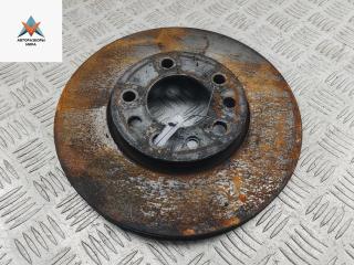 диск тормозной передний Opel Zafira 1 поколение (A) 1999, 2.0 л., дизель, МКПП, красный, минивэн