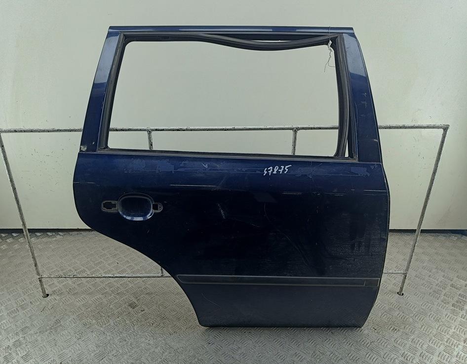 дверь сдвижная Skoda Octavia mk1 (A4 1U) 2004, синий, универсал