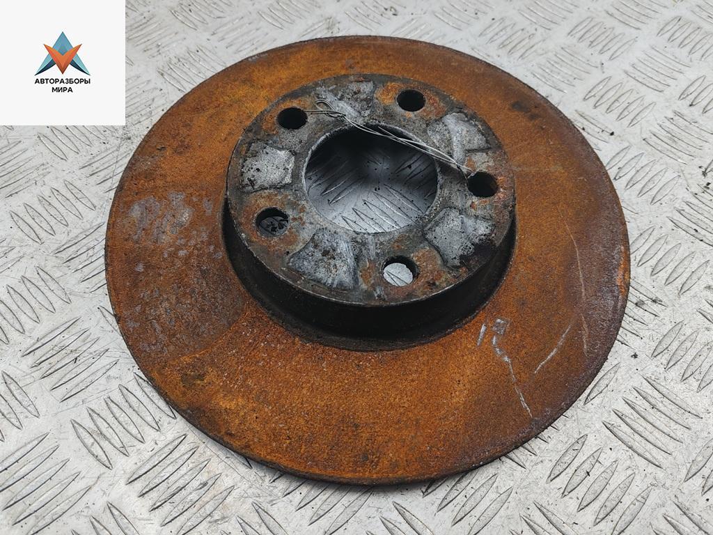 диск тормозной передний Audi A6 4A/C4 1997, 1.8 л., бензин, МКПП, серый, универсал - фото №1