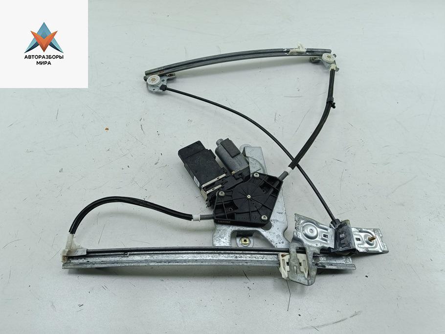 стеклоподъемник электрический передний правый Skoda Octavia mk1 (A4 1U) 2004, 2.0 л., бензин, МКПП, синий, универсал, 1U1837402J - фото №1