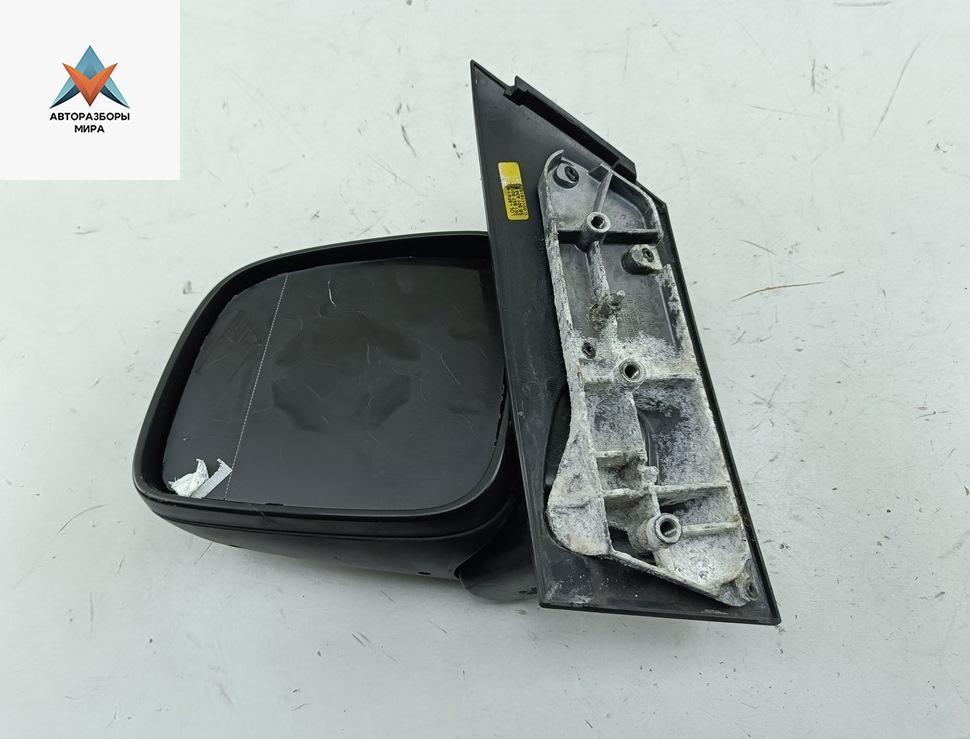 зеркало левое Volkswagen Caddy 3 поколение 2005, 2.0 л., дизель, МКПП, белый, фургон, 2K1857501 - фото №1