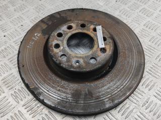 диск тормозной передний Volkswagen Passat B6 2006, 2.0 л., бензин, МКПП, серый, седан