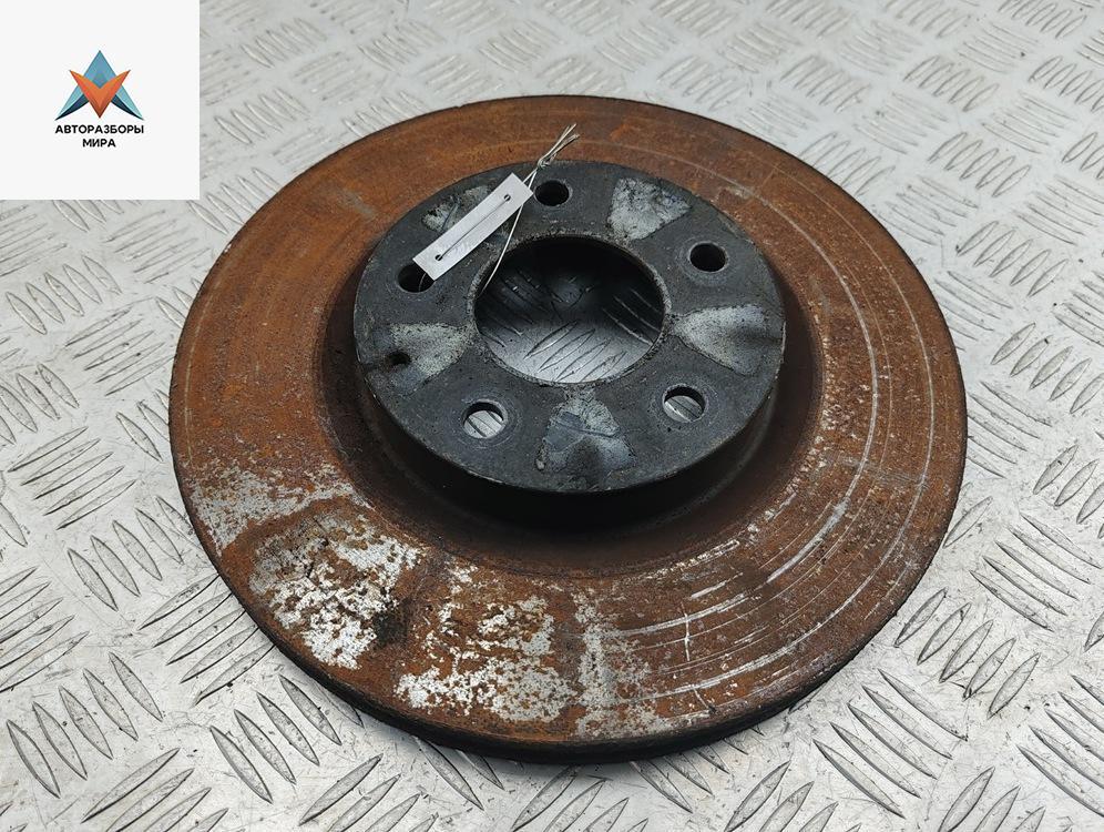 диск тормозной передний Mazda 3 BP 2019, 2.0 л., гибрид, МКПП, чёрный, хетчбэк 5 дв. - фото №1