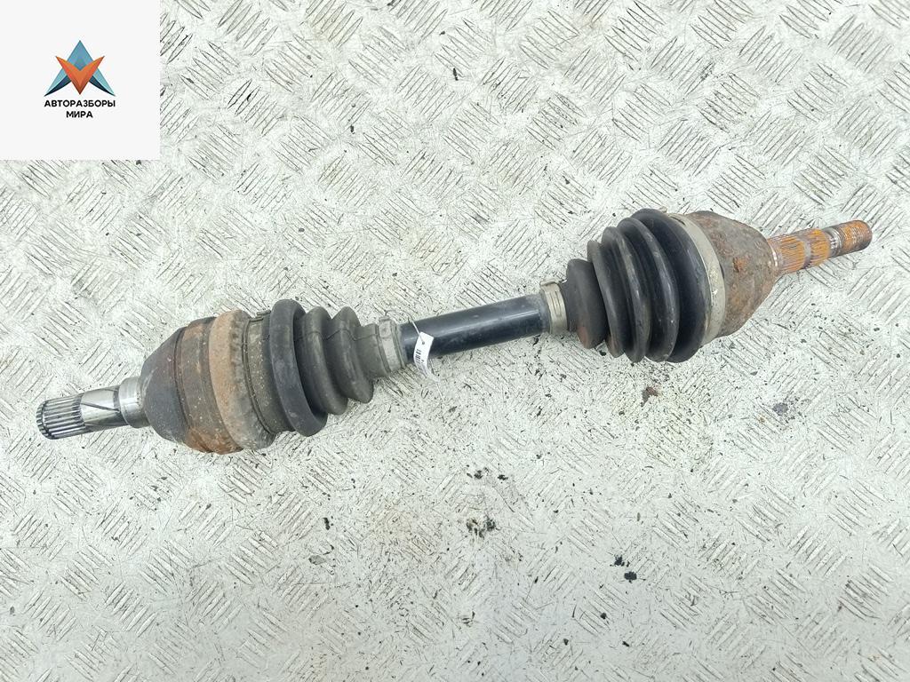 полуось передняя левая (приводной вал, ШРУС) Opel Zafira 2 поколение (B) 2006, 2.2 л., бензин, МКПП, серый, минивэн - фото №1