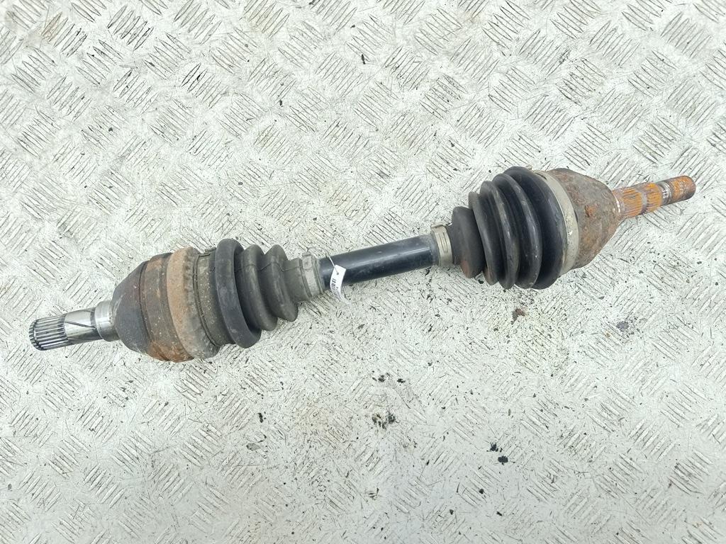 полуось передняя левая (приводной вал, ШРУС) Opel Zafira 2 поколение (B) 2006, 2.2 л., бензин, МКПП, серый, минивэн - фото №1