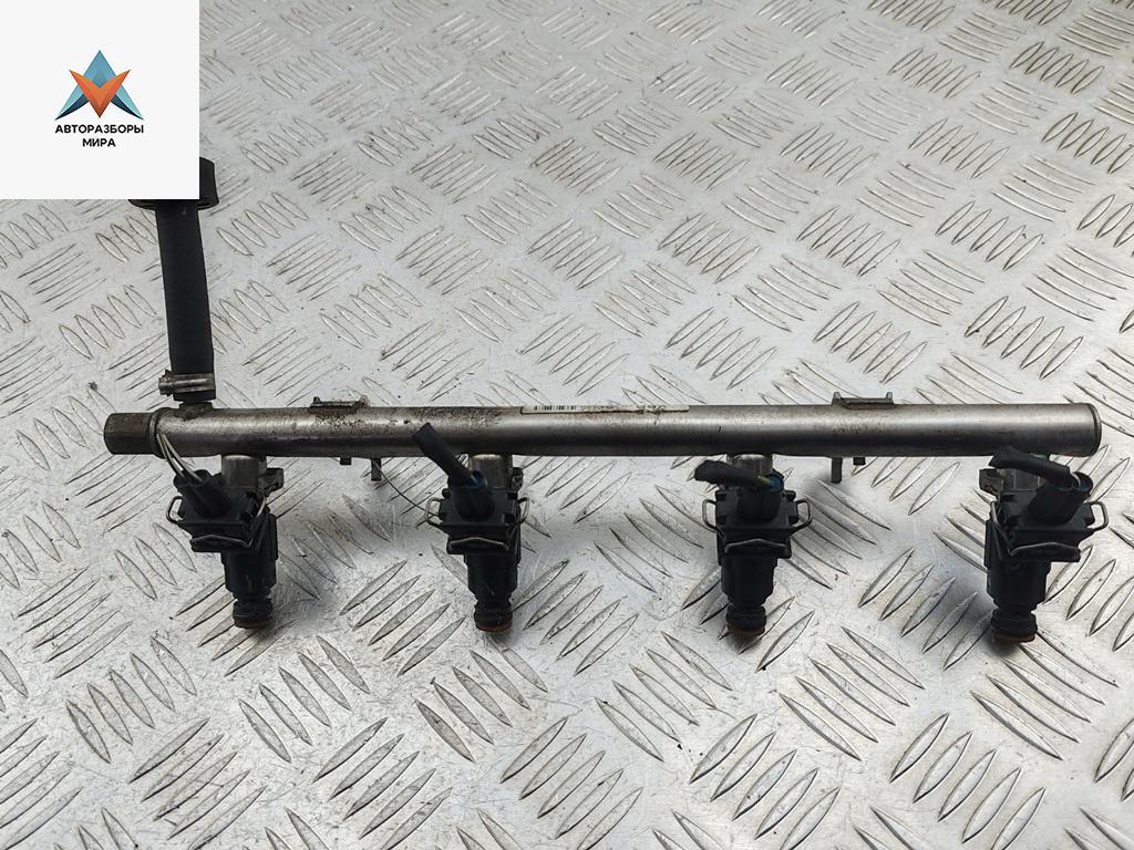 топливная рампа Mercedes-Benz A-Класс W168 1998, 1.4 л., бензин, МКПП, синий, хетчбэк 5 дв., 0280155753, 0280151036, 0000788723, 96614001 - фото №1