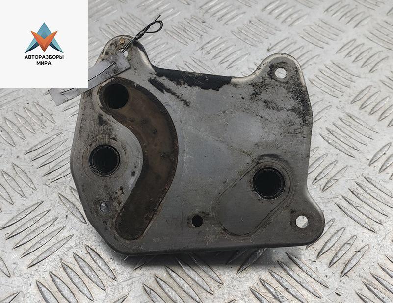 теплообменник масляного фильтра Mercedes-Benz E-Класс W211/S211 2003, 2.2 л., дизель, МКПП, бежевый, универсал, 6121880101 - фото №1