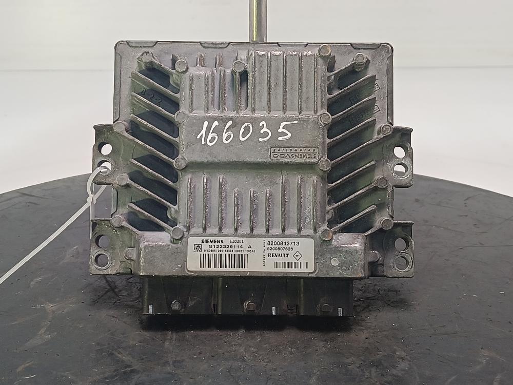 Блок управления двигателем Renault Megane 2 поколение 2005, Дизель 1.5, цвет, 8200843713 - фото №1