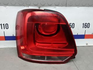 фонарь задний левый Volkswagen Polo 5 поколение 2010, 1.6 л., дизель, МКПП, хетчбэк 5 дв.