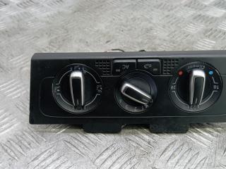 блок управления печки / климат-контроля Volkswagen Polo 5 поколение 2010, 1.6 л., дизель, МКПП, хетчбэк 5 дв.