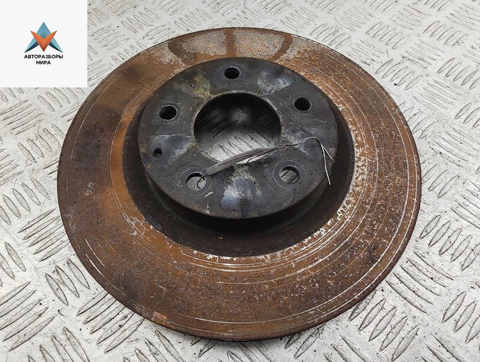 диск тормозной передний Mazda 3 BP 2019, 2.0 л., гибрид, МКПП, чёрный, хетчбэк 5 дв. - фото №1