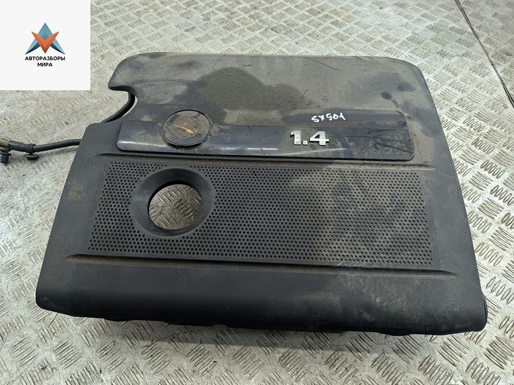 декоративная крышка двигателя Volkswagen Golf 5 поколение 2005, 1.4 л., бензин, МКПП, синий, хетчбэк 5 дв. - фото №1