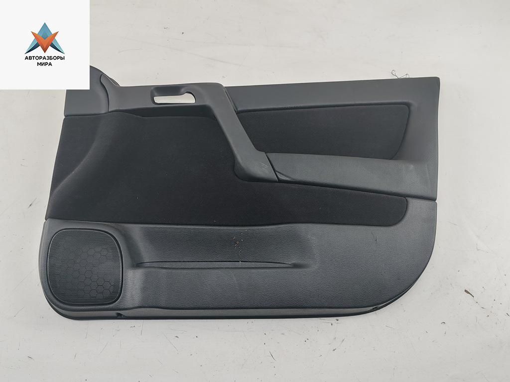 обшивка двери передняя правая Opel Astra G 2000, 1.6 л., бензин, МКПП, чёрный, хетчбэк 5 дв., 024404574 - фото №1