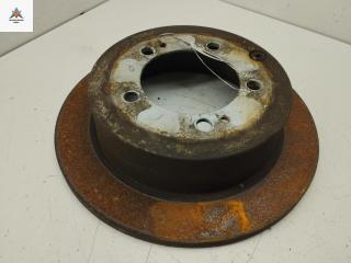 диск тормозной задний Mitsubishi Outlander 1 поколение 2006, 2.0 л., бензин, МКПП, чёрный, внедорожник 5 дв.